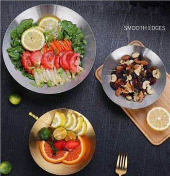 Bols de sopa d'amanides d'acer inoxidable